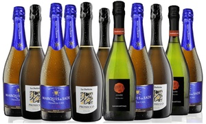 6 Sparkling Prosecco Wine 