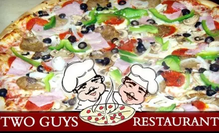 $10 for $20 Worth of American and Italian Fare at Two Guys Amer-Italian Restaurant - Primary Image