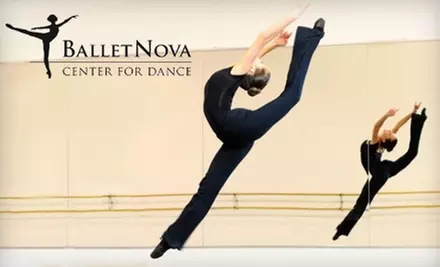 $45 for Five Adult Drop-In Classes at BalletNova Center for Dance ($90 Value) - Primary Image