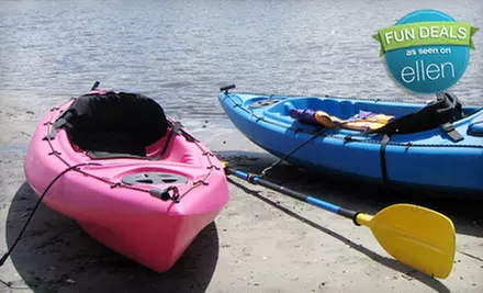 Four-Hour Single- or Tandem-Kayak Rental from Sweetwater Kayaking in St. Petersburg (Up to 58% Off) - Primary Image