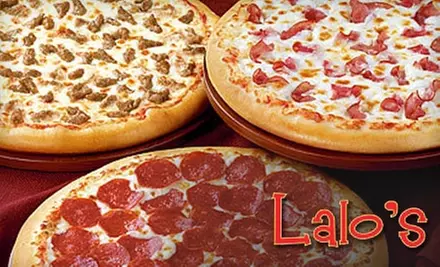 $6 for $14 Worth of Pizza and Calzones at Lalo's Pizza & Calzone - Primary Image