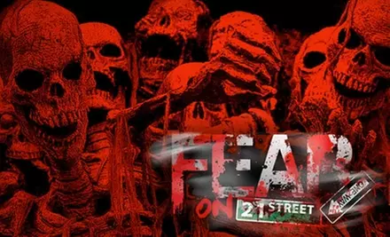 $20 for a Skip-the-Line Ticket to Fear on 21st Street ($50 Value) - Primary Image