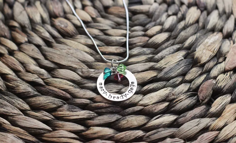 Personalized Hand-Stamped Jewelry and Accessories from Love Stamped (Up to 55% Off). Two Options Available. - Primary Image