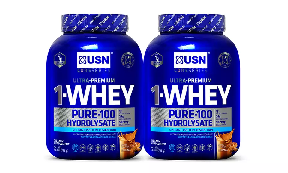USN 1-Whey Pure-100 Hydrolysate Protein Supplement - Primary Image