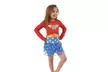 Girls' Wonder Woman Pajamas and Tutu Sets Available from $12.99–$14.99 - Second Medium