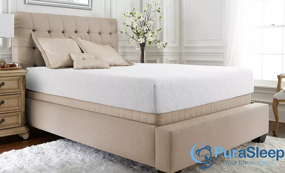 PuraSleep ReLuxe NextGen ThermaPhase Gel Memory Foam Mattress - Primary Image