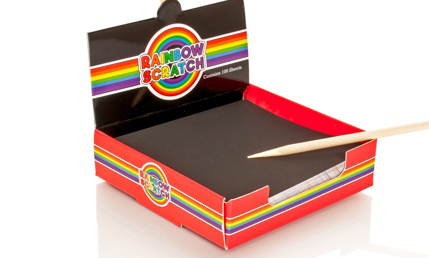 Image 5: Rainbow Scratch Magic Memo Notes