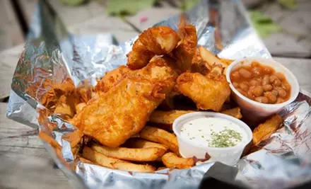 $10 for $20 Worth of Gourmet Street Fare at Mrs. D's Fish Shack & Poutinerie in Kenora  - Primary Image