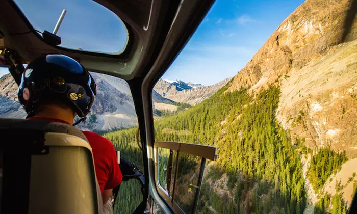 Helicopter Tour and Wilderness Hike for Two or Four from Rockies Heli Tours Canada Inc. (Up to 46% Off) - Primary Image