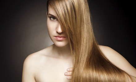 Haircut, Condition & Blowdry + Half Highlights - The Hairley Quinn