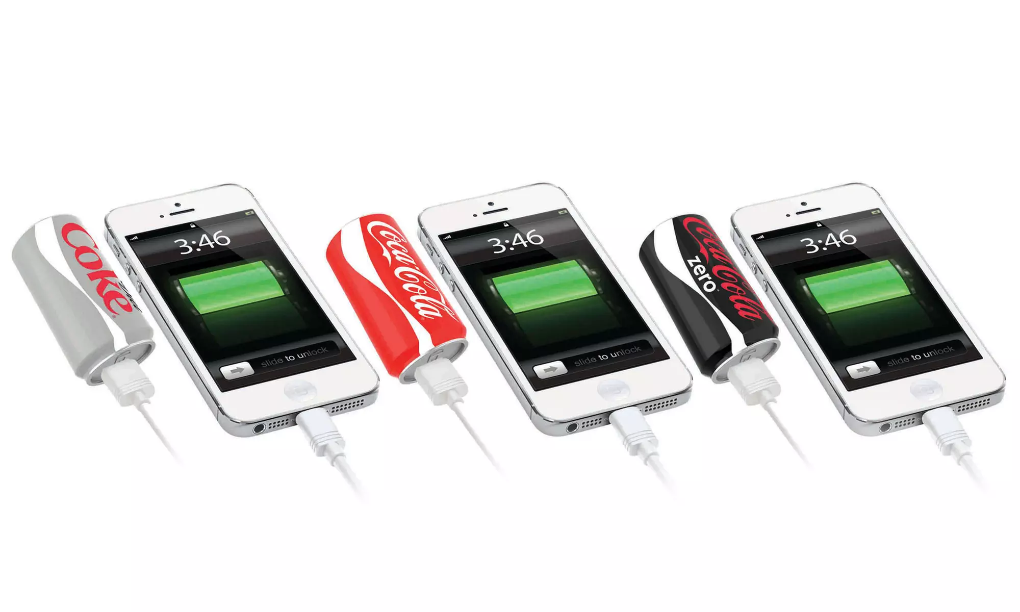 Coca-Cola 2,200mAh USB Power Bank - Primary Image
