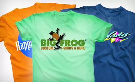 $19 for $40 Worth of Custom-Printed Apparel at Big Frog Custom T-Shirts & More - Primary Image