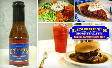 $5 for $10 Worth of Savory Barbecue, Sides, and More at Lindsey's Hospitality House - Primary Image