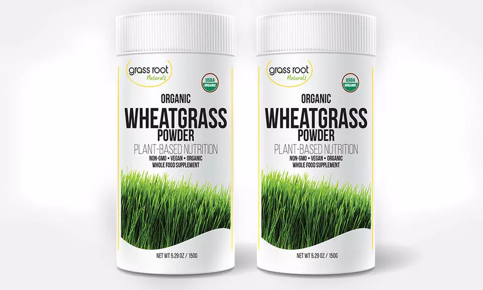 Grass Root Naturals Certified Organic Wheatgrass Powder (30- or 60-Day Supply) - Primary Image