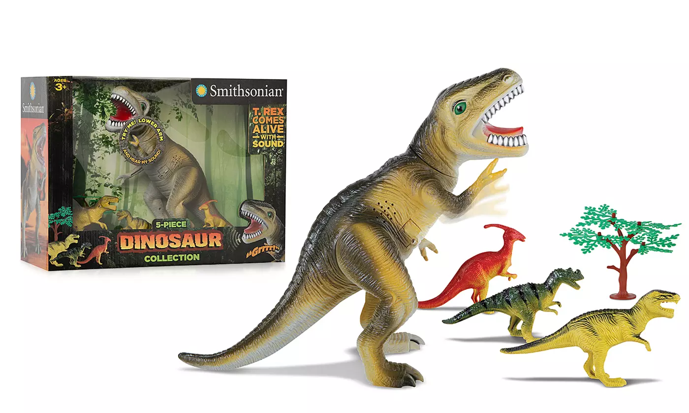 Smithsonian 5-Piece Toy T. Rex Set - Primary Image