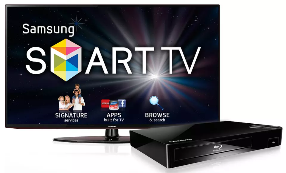 Samsung 50" 1080p Smart LED HDTV and Blu-ray Player Bundle - Primary Image