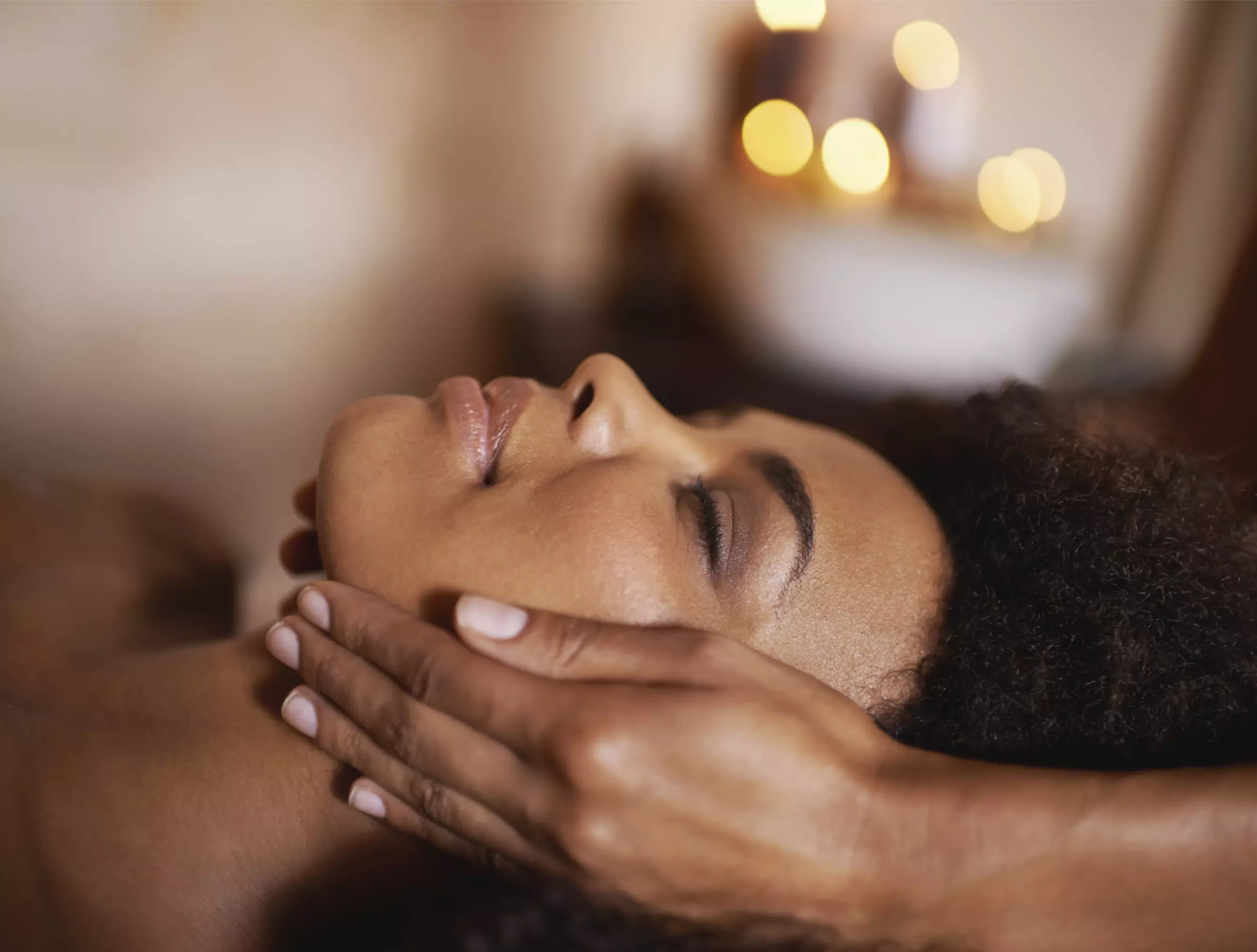 Experience Guided Relaxation's soothing hand, neck, and head massages with up to 35% off tailored self-care options. - Primary Image