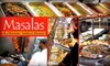 $15 for $30 Worth of Authentic Indian Cuisine at Masalas Authentic Indian Bistro