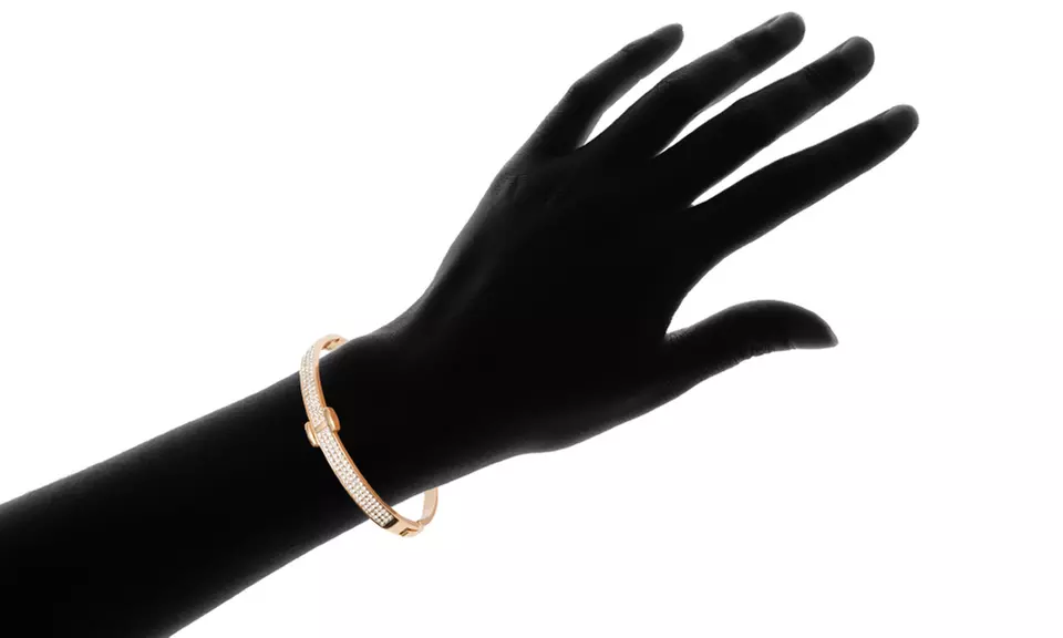 1 CTTW Swarovski Elements Bangle - Second Medium