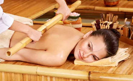 60-Minute Warm Bamboo Massage with Optional Lymphatic Drainage at Heaven's Garden Spa (Up to 58% Off) - Primary Image