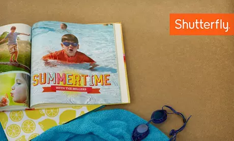 8x8 or 8x11 Custom Photo Book from Shutterfly (Up to 67% Off) - Primary Image