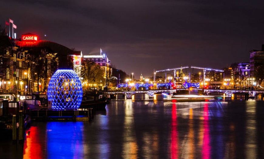 Image 1: Amsterdam Light Show Cruise 