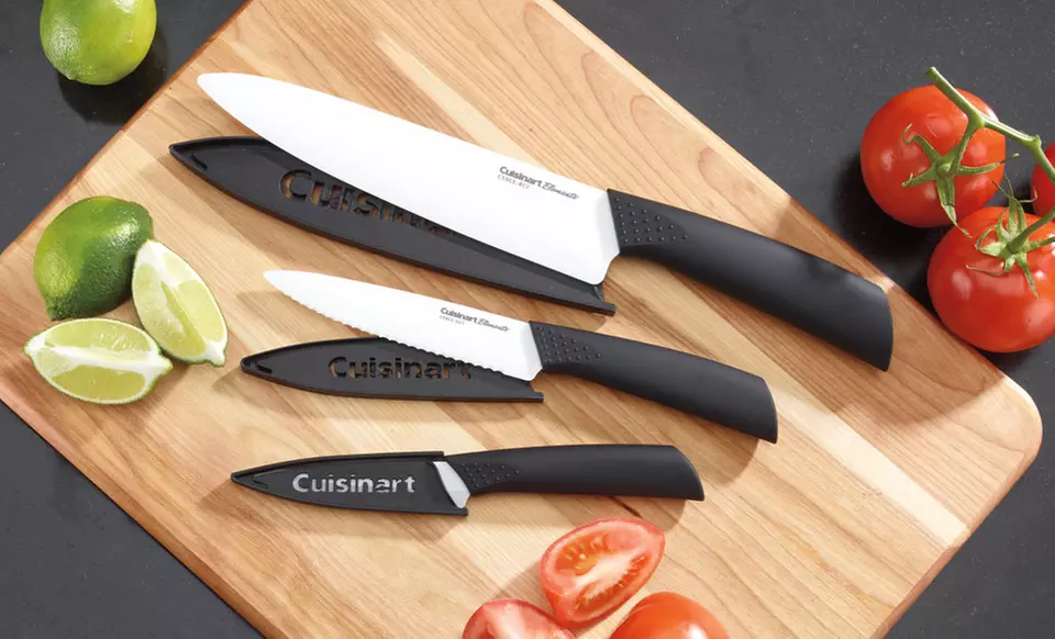 Cuisinart Elements 6-Piece Ceramic Knife Set. - Primary Image