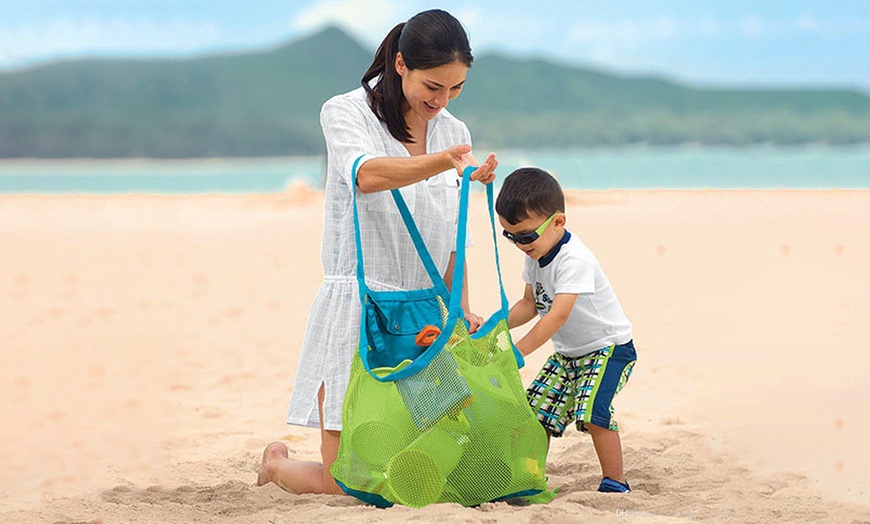 Image 1: Sand-Free Beach Bag