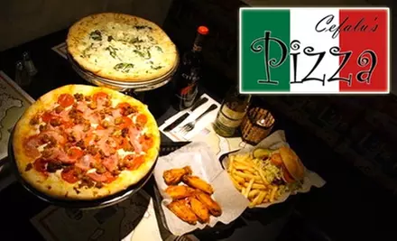 $10 for $25 Worth of Pizza Pies, Pasta, Sandwiches, and Drinks at Cefalu's Pizza - Primary Image