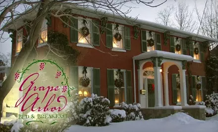 $89 for a One-Night Stay and a Bottle of Wine at Grape Arbor Bed and Breakfast in North East Pennsylvania  - Primary Image