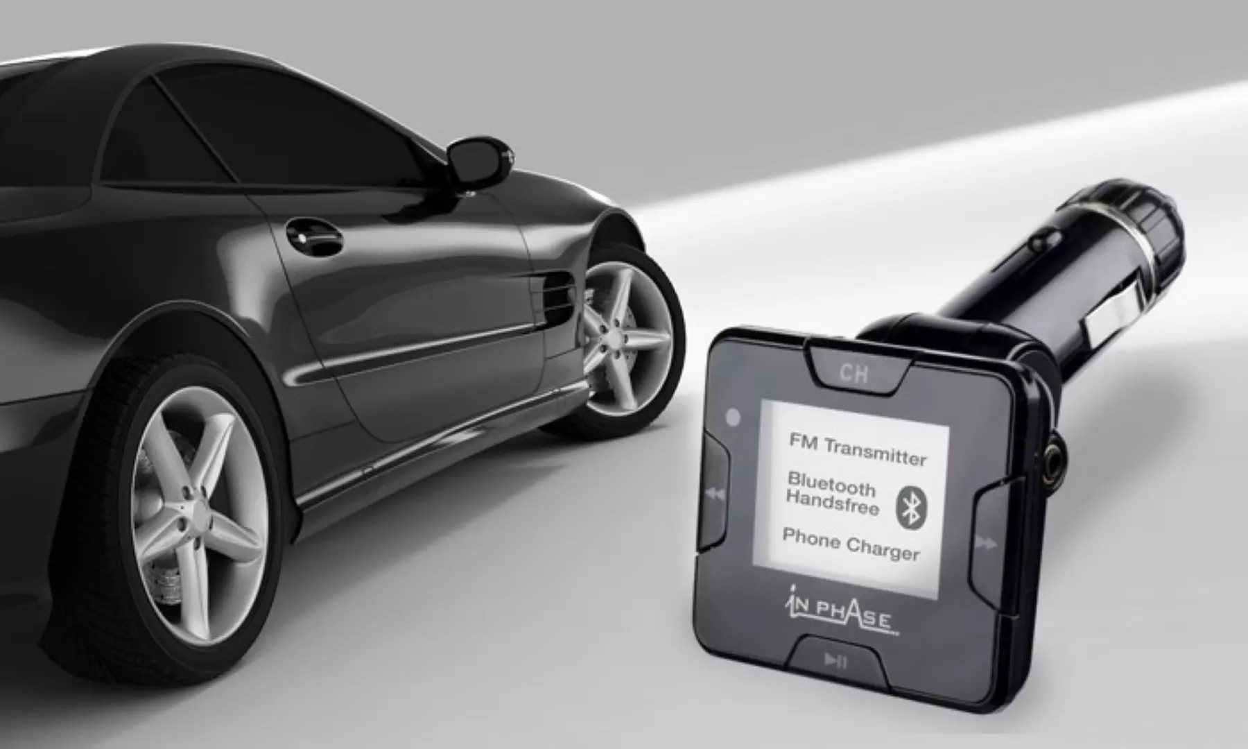 Mobile Heads 3-in-1 Bluetooth In-Car Kit - Primary Image