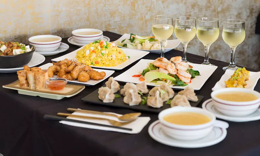Image 9: Chinese Feast with Wine for Two