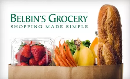 $20 for $40 Worth of Groceries at Belbin’s Grocery - Primary Image