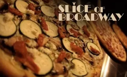 $7 for $15 Worth of Pizza, Drinks, and More at Slice of Broadway - Primary Image