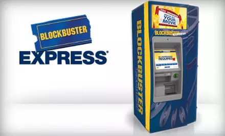 $2 for Five $1 Vouchers Toward Any Movie Rental from Blockbuster Express ($5 Value) - Primary Image