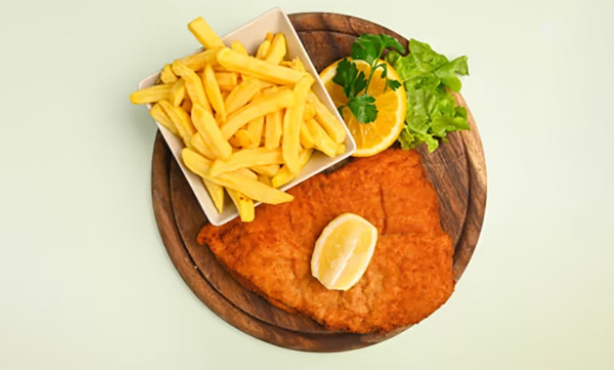 Image 1: 2 für 1: Schnitzel mit Pommes frites im Black Angus XL Steakhouse