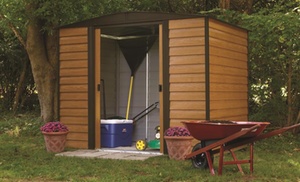 Arrow Woodridge Steel Storage Shed