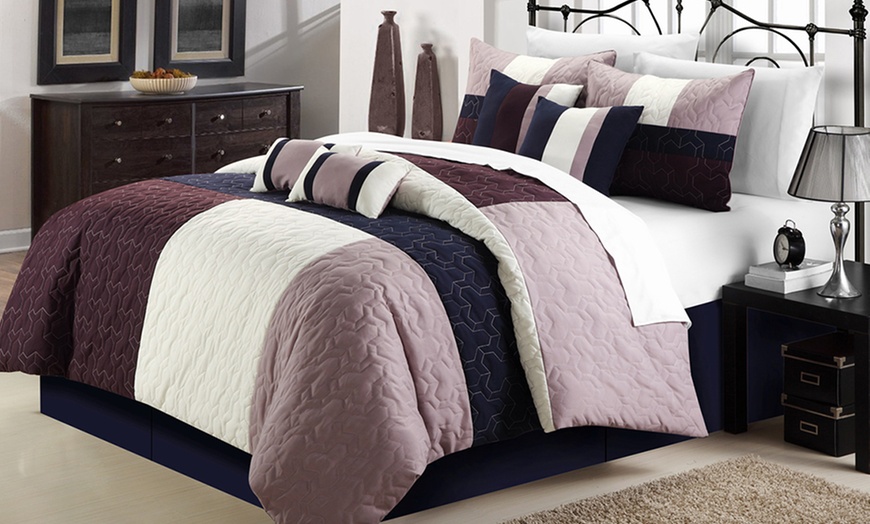 7- Or 8-Piece Comforter Set | Groupon Goods