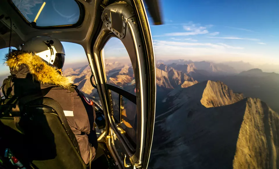 Helicopter Tour and Wilderness Stop for Two or Four from Rockies Heli Tours Canada Inc. (Up to 50% Off) - Primary Image