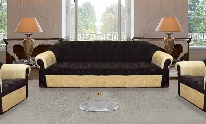 Image 8: Royal Sectional Sofa Set