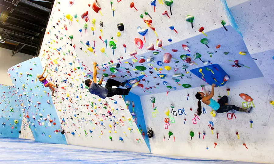 One, Three, or Five All-Day Rock-Climbing Passes with Gear at Focus Climbing Center (Up to 63% Off) - Primary Image
