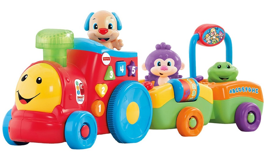 Image 2: Fisher-Price Puppy's Smart Train