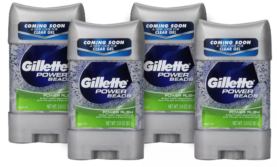 4-Pack of Gillette Sport Power Beads Deodorant   - Primary Image