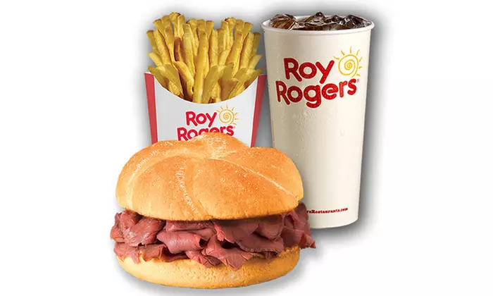 $12.50 for Two vouchers, Each Good for $10 Worth of Food and Drink at Roy Rogers Restaurant ($20 Value) - Primary Image