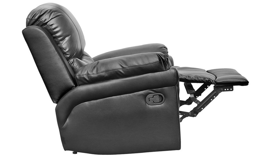 Image 4: Madison Manual Recliner Chair