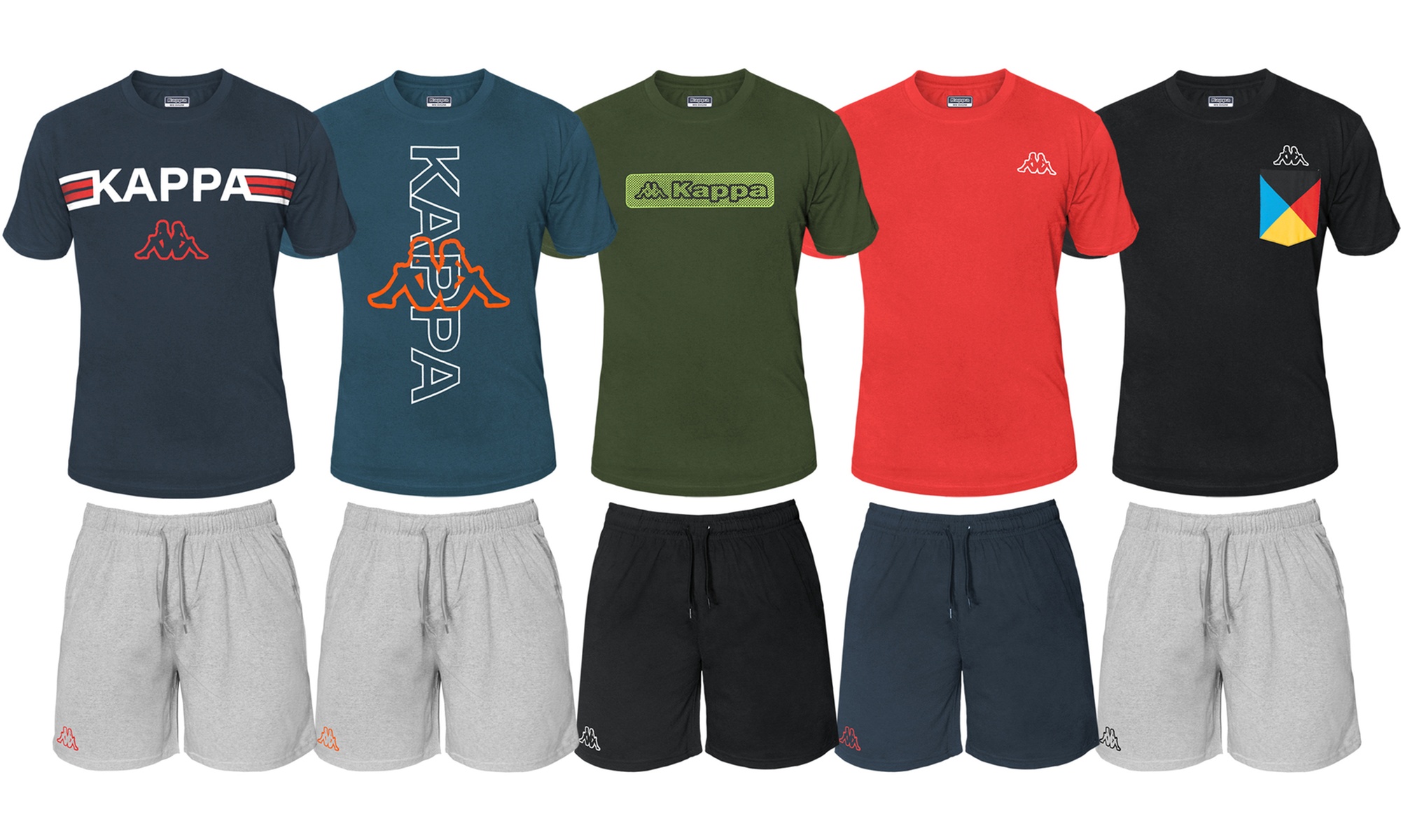 Completo corto Homewear da uomo Kappa