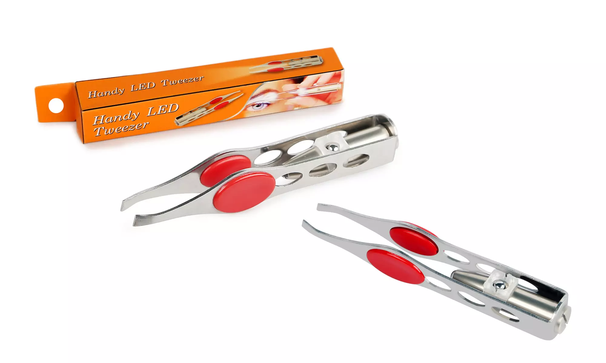 Tweezers with Built-In LED - Primary Image