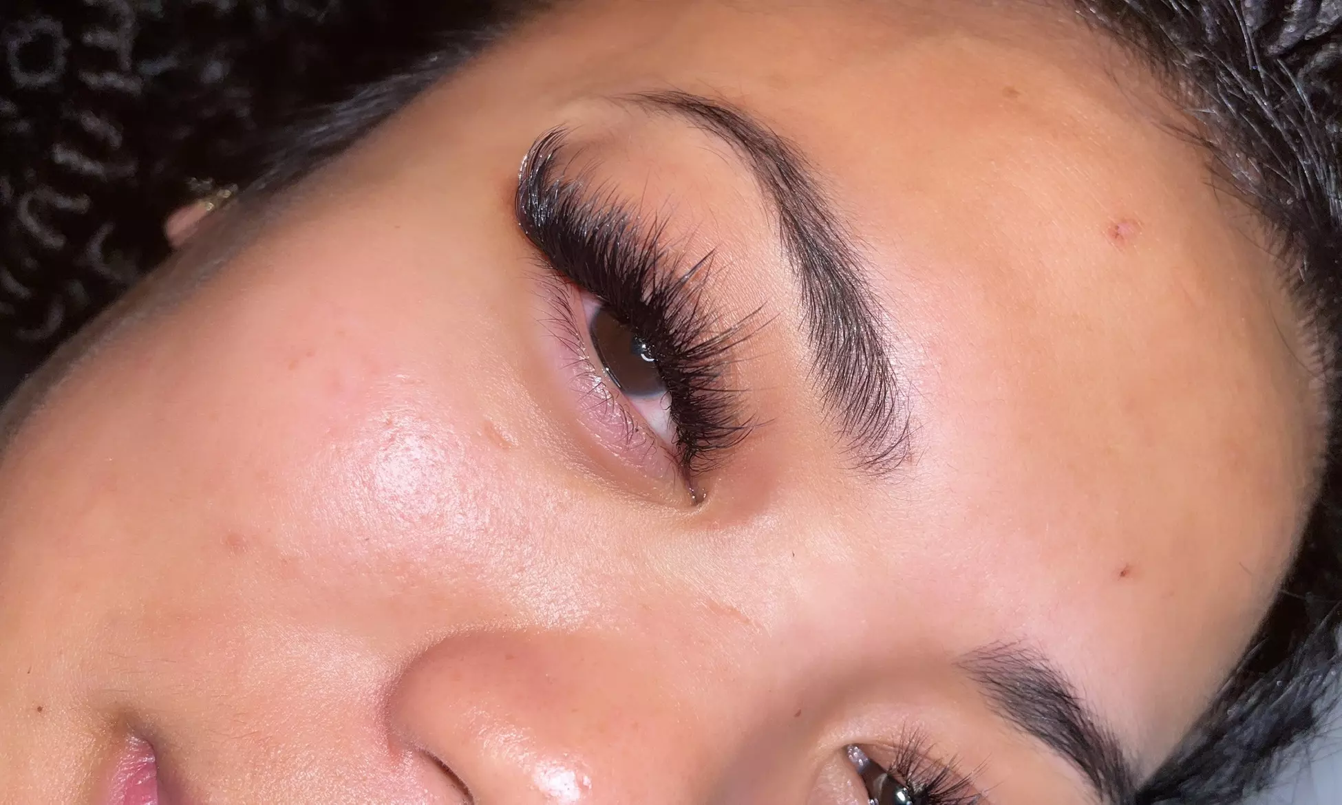 Elevate your style with All Jazzed Up's Hybrid or Volume Eyelash Extensions, up to 56% off - Primary Image