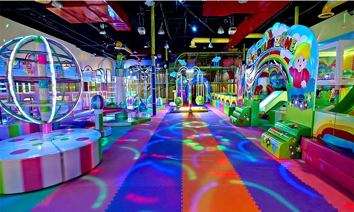 Indoor Playground Visit or Party - Kid's Paradise | Groupon