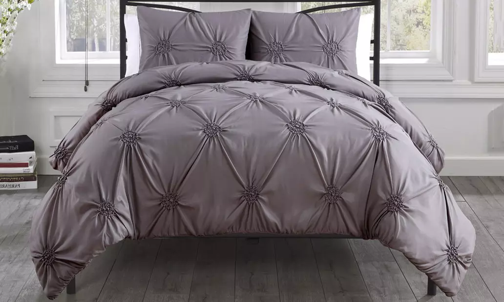 Embellished Duvet Set (2- or 3-Piece) - Primary Image